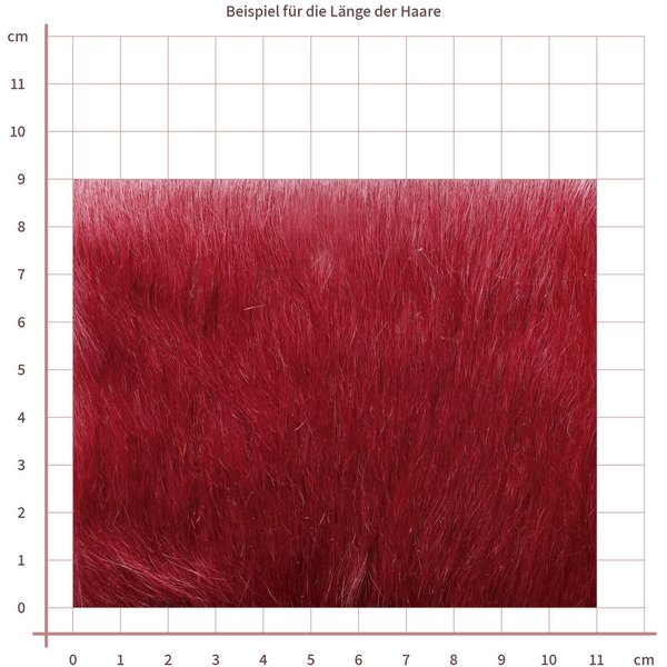 Kuhfell, gefärbt. Farbe Rot. (F5-A1)