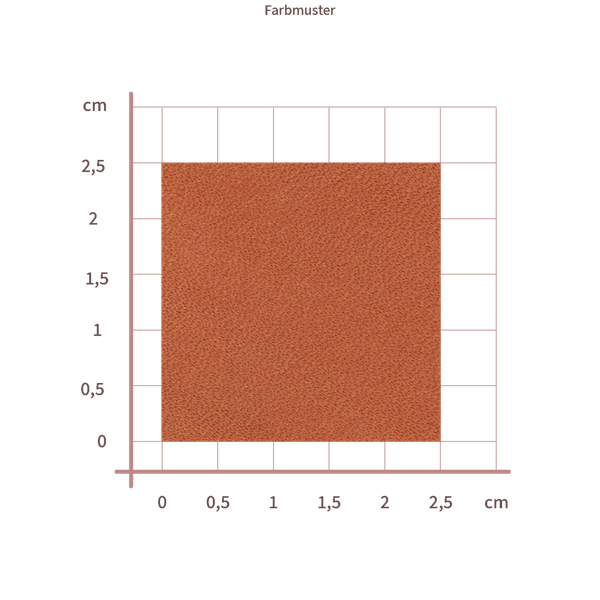 Rindleder, Blankleder / Geschirrleder. Farbe Natural. Stärke ca. 5,5 – 6,0 mm (L68-005)